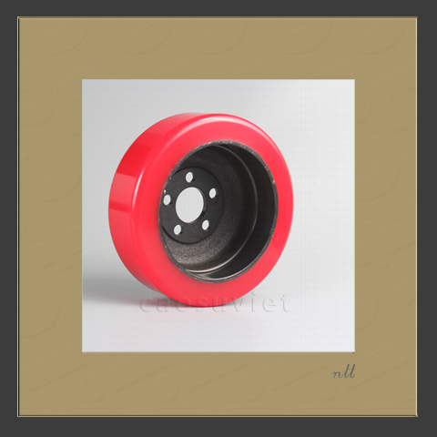 Small forklift drive wheel