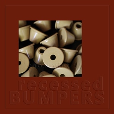  Recessed rubber bumpers 